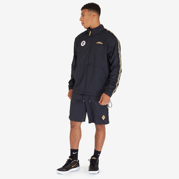 NWT Nike Giannis Coming to America Basketball Track Jacket Mens CQ6308-010 - Picture 2 of 12